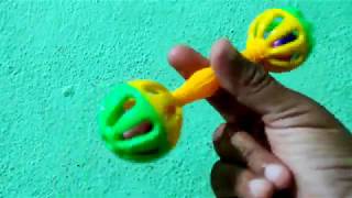 Baby Rattle Sound  Double Bell Rattle Sound For Baby  Khulkhula Baby Toy Sound [upl. by Ewald]