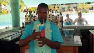 Miami Vice Drink Recipe from Couples Resorts [upl. by Sill810]