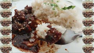 Riz au boeuf soja  Rice with beef and soya  الأرز بالبقر و الصويا [upl. by Richel]