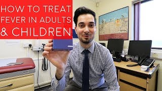 How To Treat A Fever In Adults  How To Get Rid Of A Fever In Children  Bring Down A Fever In Baby [upl. by Kerrison654]