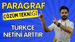 PARAGRAF ÇÖZÜM TEKNİĞİ VE TÜRKÇEDE BAŞARILI OLMANIN YOLLARI [upl. by Lawry]