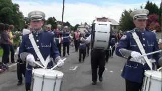 Kilmore Flute Band  Newry 12th 2012 [upl. by Aerdna]