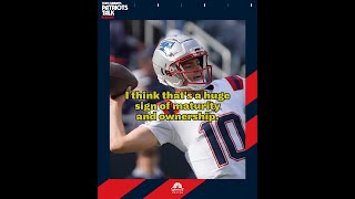 Brian Hoyer compares Drake Mayes humble leadership style to Tom Bradys shorts [upl. by Koblas]