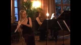 Faure  Sicilienne for flute cello and piano [upl. by Hcelemile184]