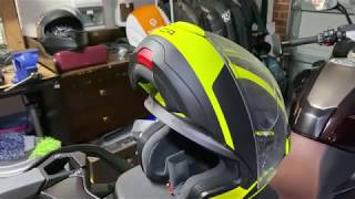 Schuberth C4 Integrated communication helmet review [upl. by Arretnahs365]