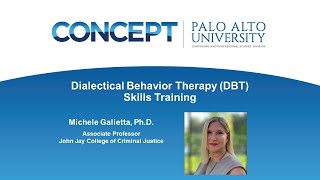 Skills Training in Dialectical Behavior Therapy  Selfpaced Program with Dr Michele Galietta [upl. by Tijnar]