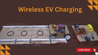 Wireless Electric vehicle charging for running Road with Energy saving power transmissionEV charge [upl. by Rosette]