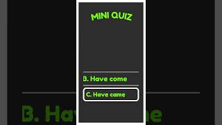 MINI QUIZ  DID YOU MANAGE TO GET PERFECT SCORE [upl. by Washington853]