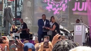 Phylicia Rashad receives Juneteenth legacy amp birthday performance by deborahcoxtv 🔥🔥🔥 full video [upl. by Obe]