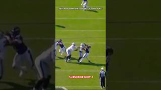 RAIDERS RB ZAMIR WHITE PERFECT CHIP BLOCK ON RAVENS DE TRAVIS JONES Shorts Raiders [upl. by Macdougall87]