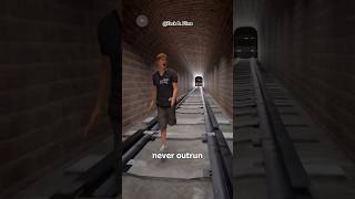 How To Survive In A Subway Tunnel😳 shorts ytshorts [upl. by Tierza375]