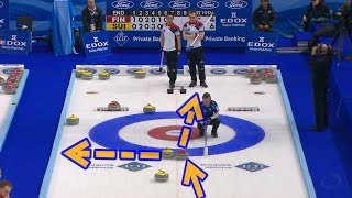 【カーリング】スーパーショットの１０連発！【スーパーショット】Best Shots Top 10【Curling】 [upl. by Atok683]