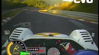 2009 Nurburgring Nordsleife lap record by Michael Vergers in a Radical SR8 LM [upl. by Oinolopa]