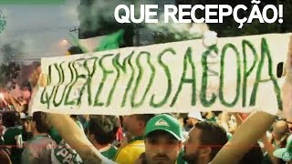 Palmeiras tem recepção histórica da torcida no Allianz Parque [upl. by Noonberg328]