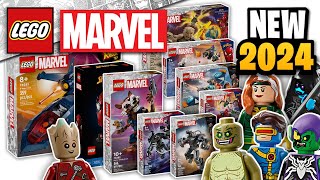 LEGO Marvel 2024 Sets OFFICIALLY Revealed [upl. by Darsey]