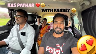 KAS PATHAR 🤩 WITH FAMILY 😍❤️ [upl. by Addy]