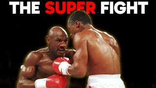 The Most Action Packed Fight In History  Marvin Hagler vs Sugar Ray Leonard [upl. by Ahsoet]