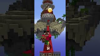 Joined Dangerous Bedwars Game vs Emoji Scary Reaction shorts minecraft meme [upl. by Ynohtona]