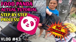 FOOD PANDA  ACTUAL TUTORIAL  STEP BY STEP PROCESS RAIDAR Mtv [upl. by Tnomal]