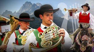 🎺 Musikkapellen aus Südtirol  Tiroler Blasmusik amp Marschmusik vom Feinsten [upl. by Acirtal]