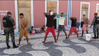 ACONTECEU NO CENTRO DO RECIFE BACULEJO DA POLÍCIA NOS MORADORES DE RUAS [upl. by Gonsalve]