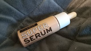 Thoughts amp first impressions on Super serum by Relove Make up Revolution [upl. by Arok]