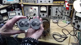 Philco 38C7 Tube Radio Video 15  Alignment Finale [upl. by Moffat]