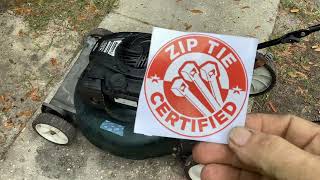 2015 Bolens Lawn Mower Engine SwitchARooTime to get you all CERTIFIED Do it NOW [upl. by Rebliw]