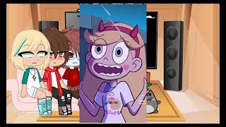 Past Star vs the forces of evil react to tiktok videos No intro Credit to all owners of tittok [upl. by Kinimod]