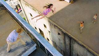 Owen Wilson Throws Child Across Rooftop  No Escape 2015  Owen Wilson Lake Bell  Movie Clip 4K [upl. by Audun]