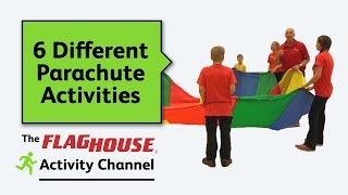 6 Different Parachute Activities for PE Class Ep 13 SuperChute Parachute [upl. by Eiramoj]