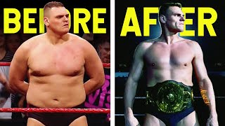 10 Craziest WWE Body Transformations [upl. by Annayar]