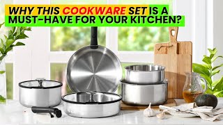 CAROTE 12pcs Pots and Pans Set Why this Cookware Set is a MustHave for Your Kitchen [upl. by Oidualc78]