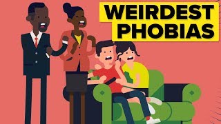 Weirdest Phobias People Suffer From [upl. by Kinny]