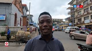 Monrovia Liberia 2023  Leeton Quiah Takes Us Around Ashmun Street in July 2023 [upl. by Iruam]