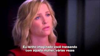 Greys Anatomy 10x03 Callie and Arizona final scene  LegendadoPtBR [upl. by Nalyk]