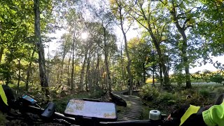 MTB route Haaksbergen 4 lussen 4K [upl. by Airdnas]