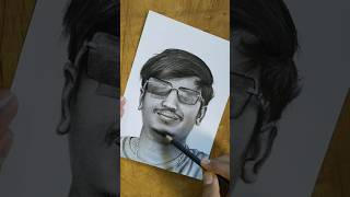 Free drawing for subscriber 🙂😁 art realistic viralshort drawing drawing realastic sketch art [upl. by Cia]