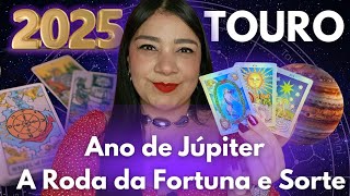 TOURO 2025 ANO DE JÚPITER E A BOA SORTE DIVISOR DE ÁGUAS [upl. by Enotna]