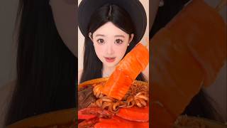 ASMRoctopus eating video 🐙🐬🐋 🧑‍🦰😋🥰eattingsounds octopus seafood shorts [upl. by Huggins]