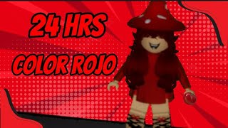 24 hrs de color ✨Rojo✨CixisFarblox [upl. by Aranat]