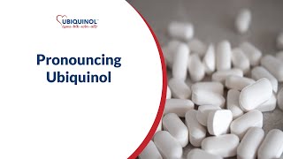 Pronouncing Ubiquinol [upl. by Akcirderf]