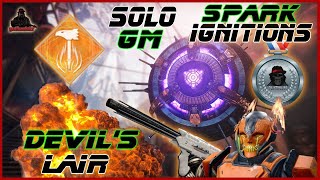 Solo Platinum Grandmaster Nightfall The Devils Lair Spark Ignitions [upl. by Suzzy]