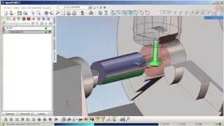 Dentado usando plato divisor y hta de forma con SprutCAM [upl. by Sitto132]