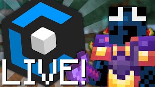 Epic CraftersMC Skyblock Grind LIVE [upl. by Assilram]