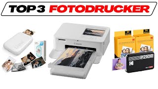 Mini Fotodrucker im TestVergleich 2024 TOP 3 🥇Günstige Smartphone Fotodrucker [upl. by Aderfla736]