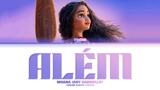 Any Gabrielly  Além LyricsLetra De quotMoana 2quot [upl. by Aranaj877]