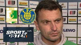 ChemieCoach Miroslav Jagatic quotLok Leipzig war stehend Koquot  Sport im Osten  MDR [upl. by Gottwald505]