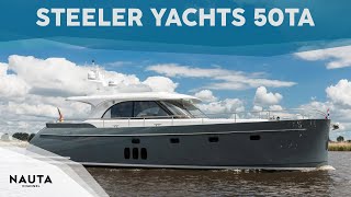 Steeler Yachts 50 TA  Yacht tour completo esterni e cabine  che bella [upl. by Cinom917]