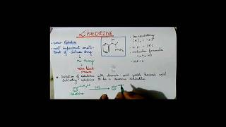 EPHEDRINE Structure Elucidation Synthesis and Stereochemistry [upl. by Llekcm]